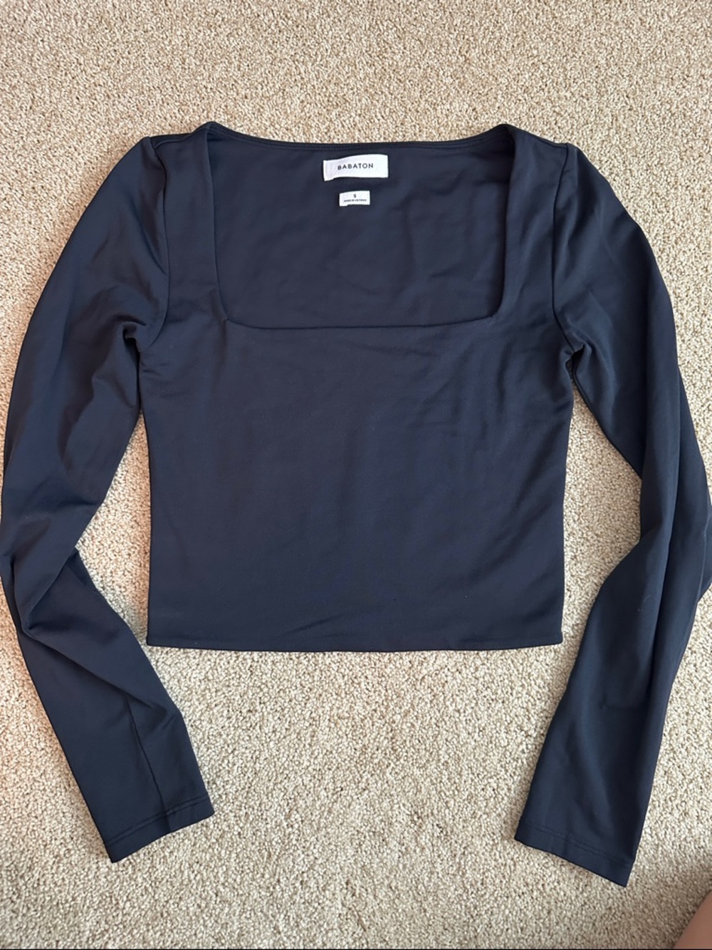 Babaton Contour Squareneck Long Sleeve